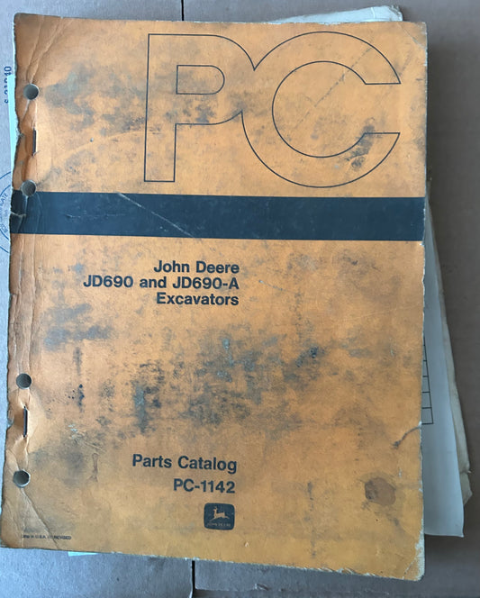 John Deere _ JD690 & JD690-A Excavators _ Parts Catalog PC-1142