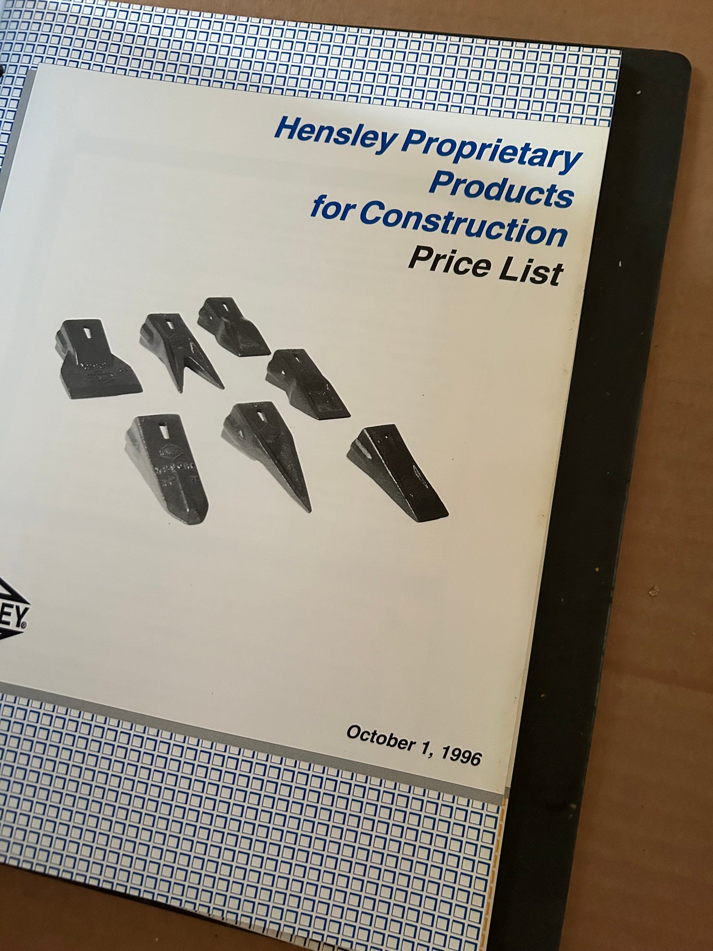 Hensley _ Parts Catalogs