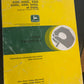 John Deere _ 6200, 6200L, 6300, 6300L, 6400, 6400L & 6500L Tractors _ English/French edition Operator’s Manual OMAL150989 H9
