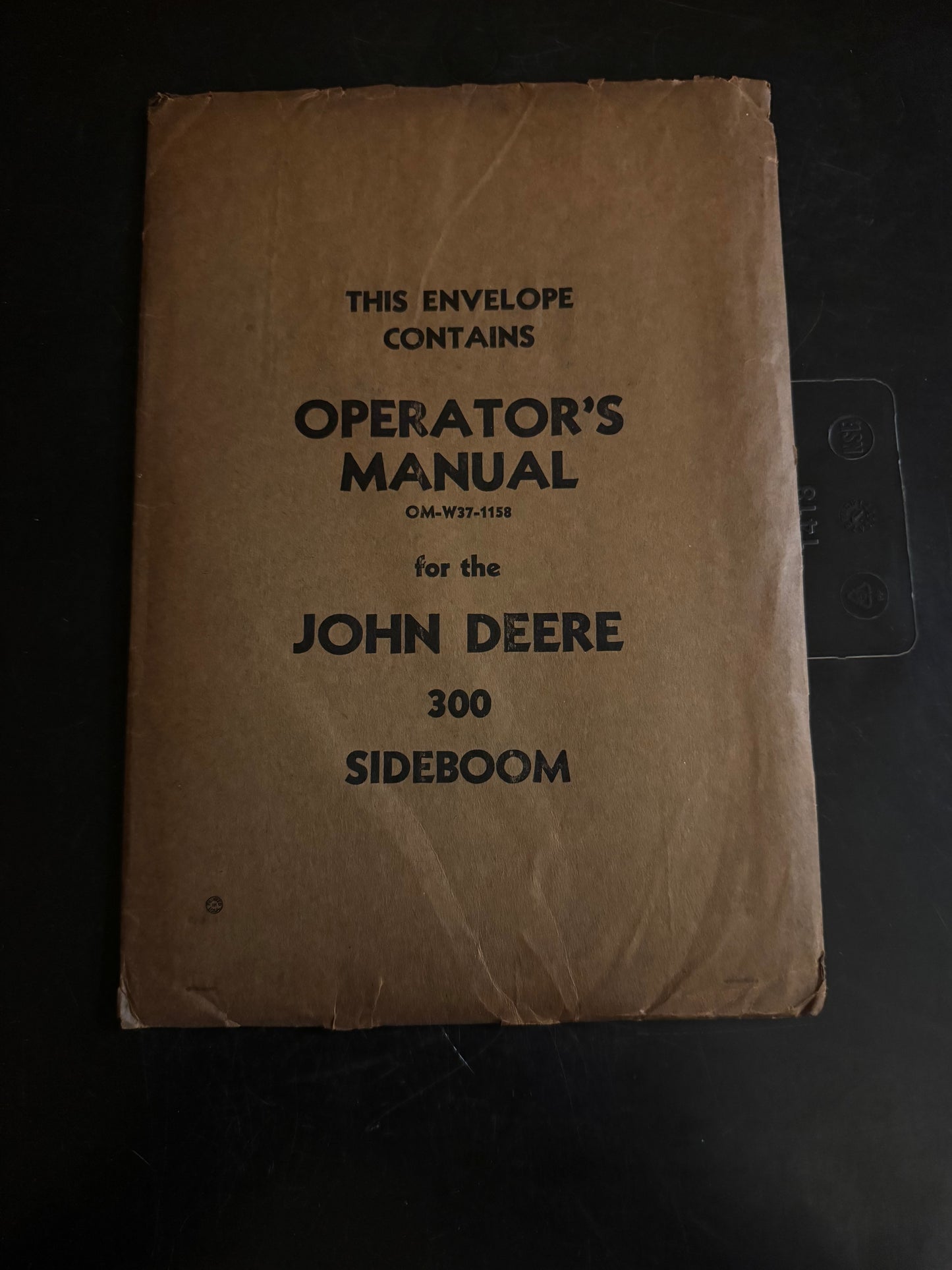 John Deere _ 300 Sideboom _ Operator’s Manual