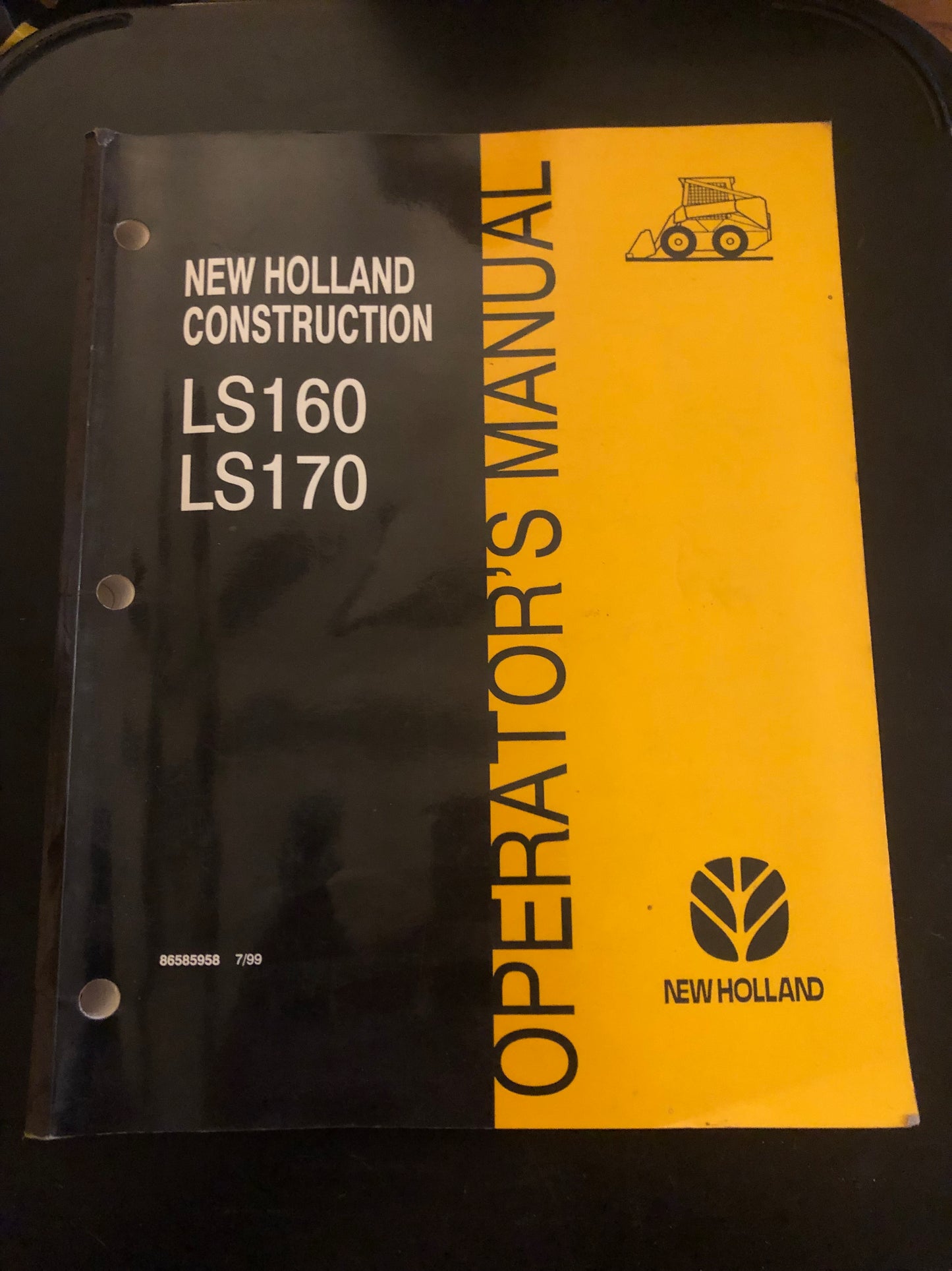 New Holland Construction LS160 LS170 operator’s manual