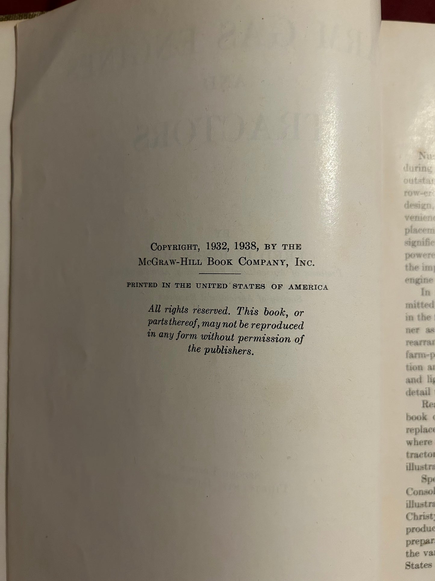 Farm, Gas Engines & Tractors by Fred R. Jones M.S.