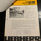 Liebherr _ R 965 series B HD Hydraulic Shovel _ Job Report # 105 R 981 Shovel _ Vintage Literature