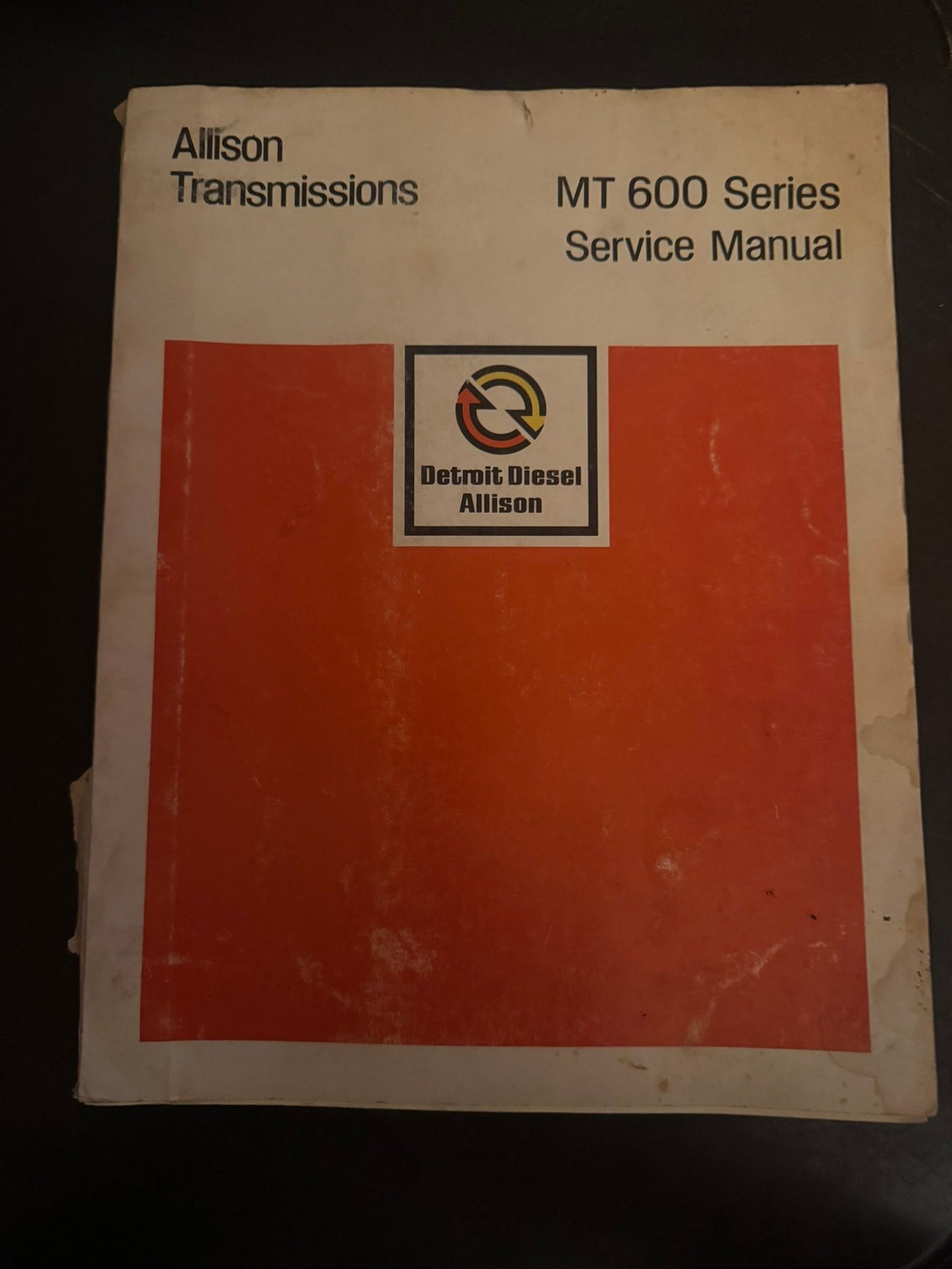 Detroit Diesel _ Allison Transmissions MT 600 _ Service Manual