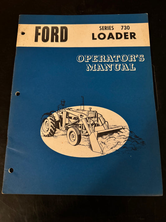 Ford _ series 730 Loader _ Operator’s Manual