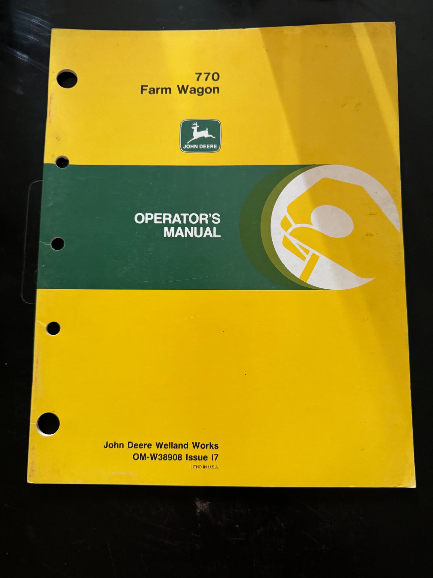 John Deere _ 770 Farm Wagon _ Operator’s Manual OM-W38908 I7