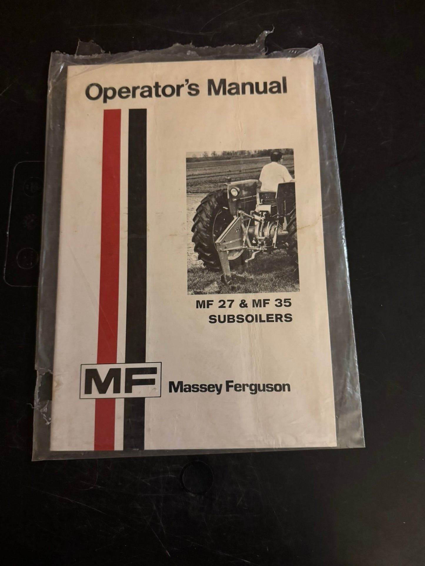 Massey Ferguson _ MF 27 & MF 35 Subsoiler _ Operator’s Manual