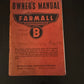 Farmall _ B _ Owner’s Manual
