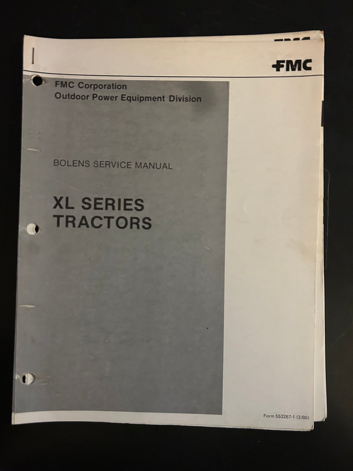 Bolens _ XL Series Tractors _ Service Manual