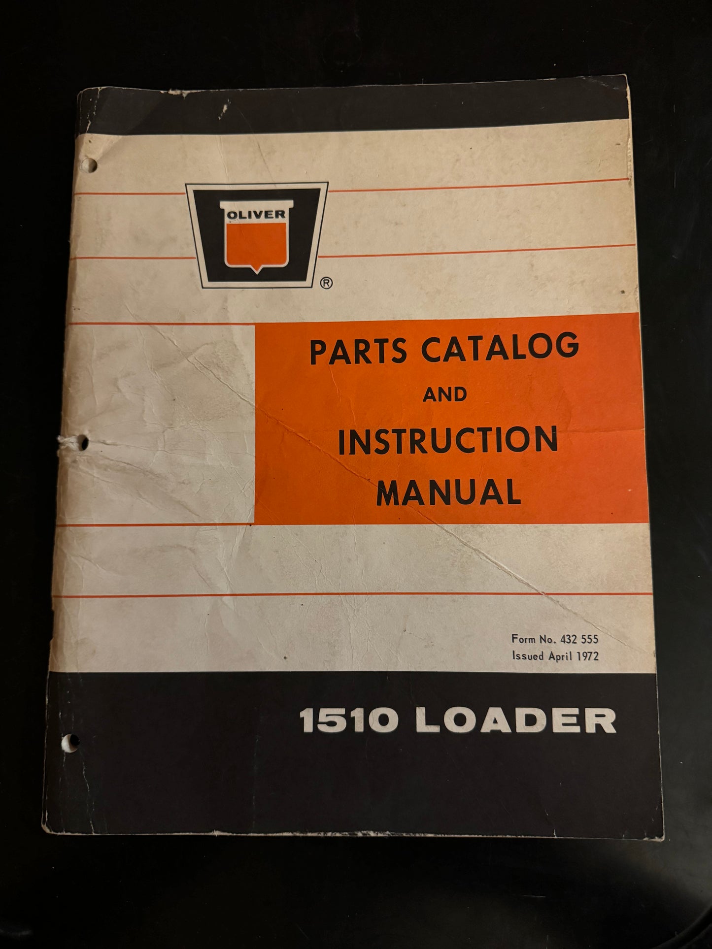 Oliver _ 1510 Loader _ Parts Catalog & Instruction Manual