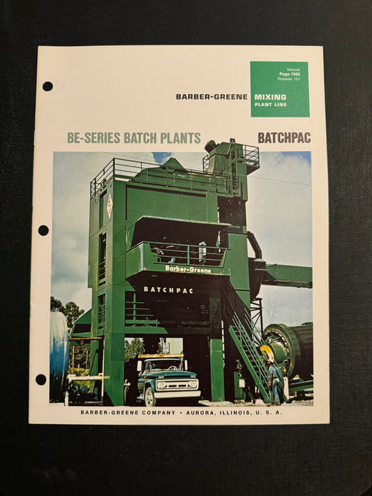 Barber-Greene _ BE Series Batch Plants