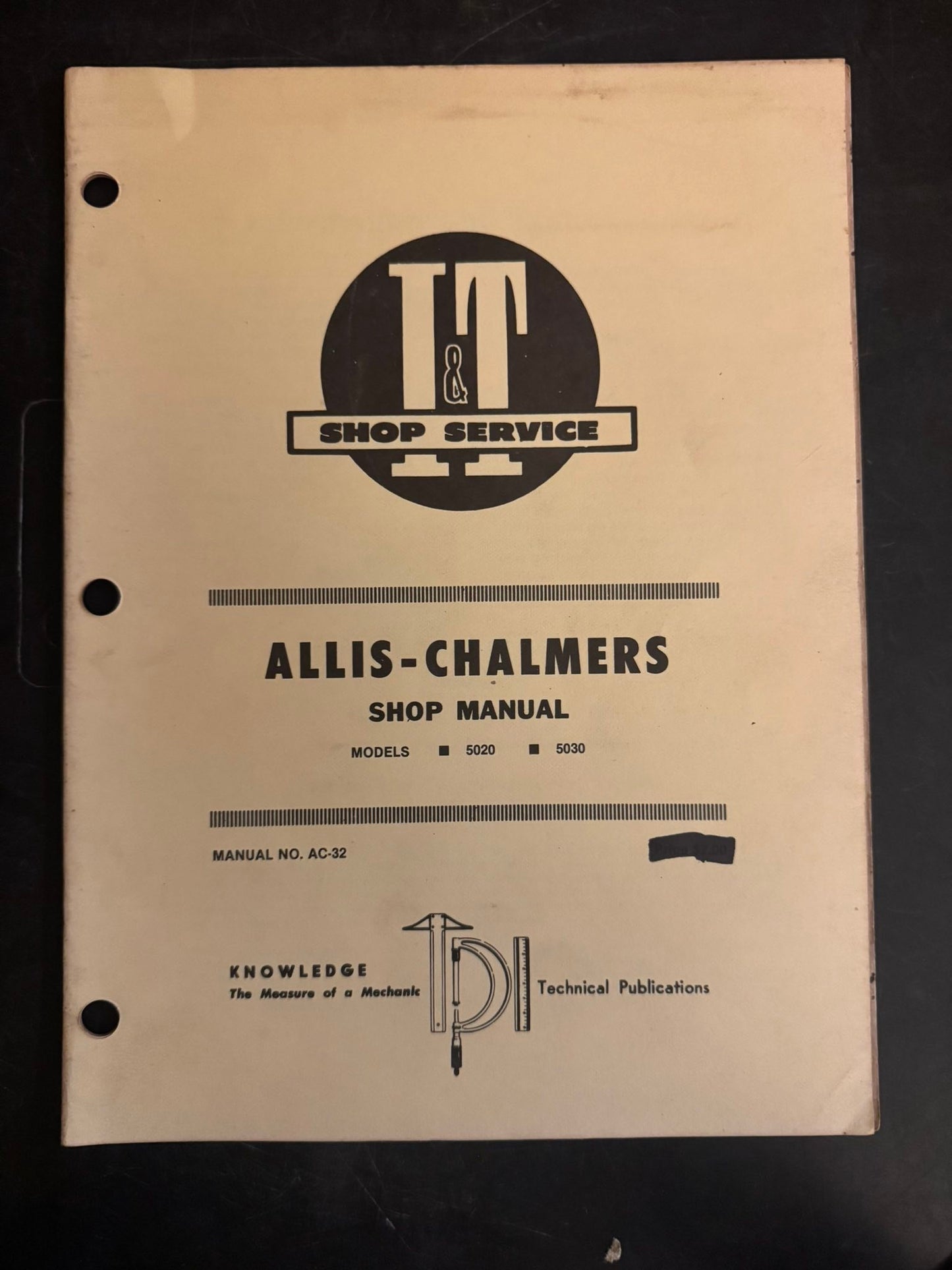 I&T Shop Service _ Allis-Chalmers 5020 & 5030 _ Shop Manual AC-32