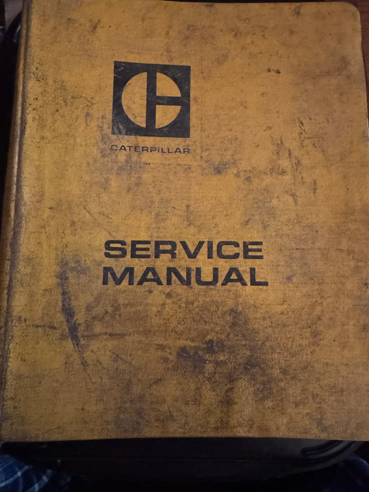 Caterpillar _ 631D Tractor Scraper _ Service Manual Binder