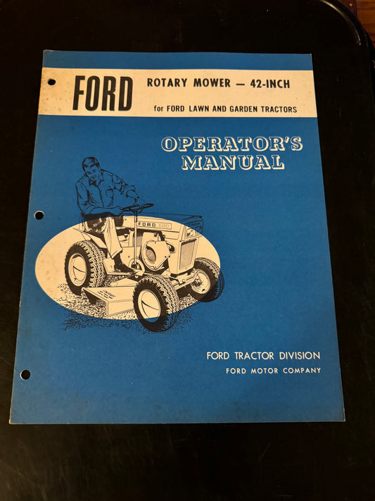 Ford _ 42” Rotary Mower _ Operator’s Manual