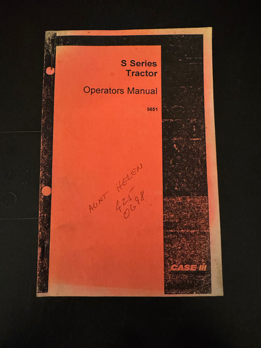 Case IH _  S Series Tractor _ Operator’s Manual