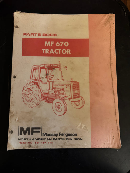 Massey Ferguson _ MF 670 Tractor _ Parts Book