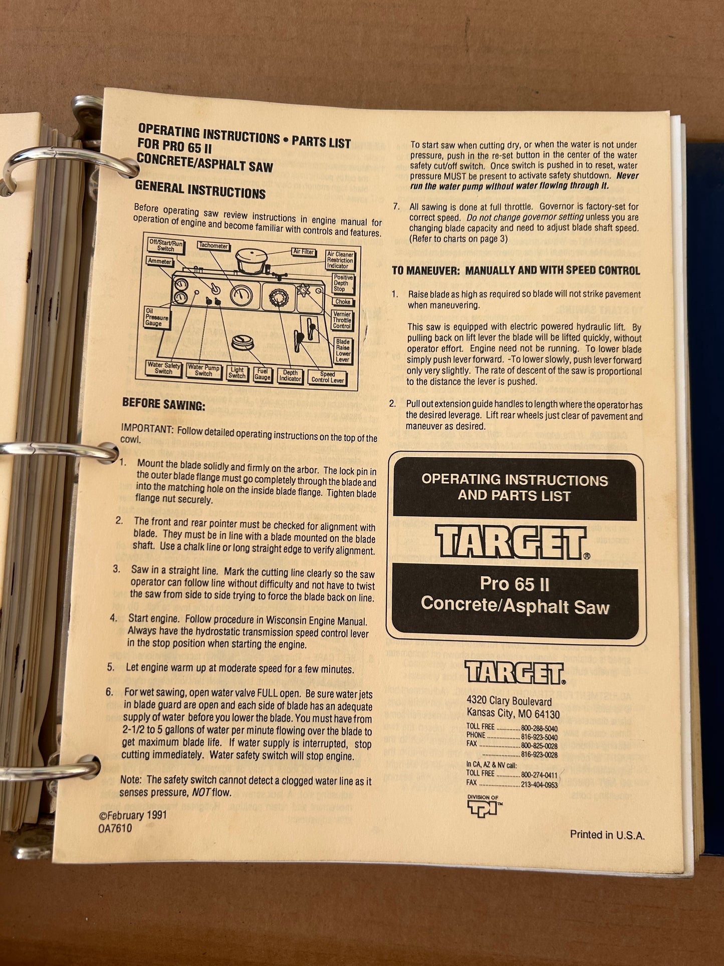 XANDER Target _ Saws & Etc Manuals vol 1
