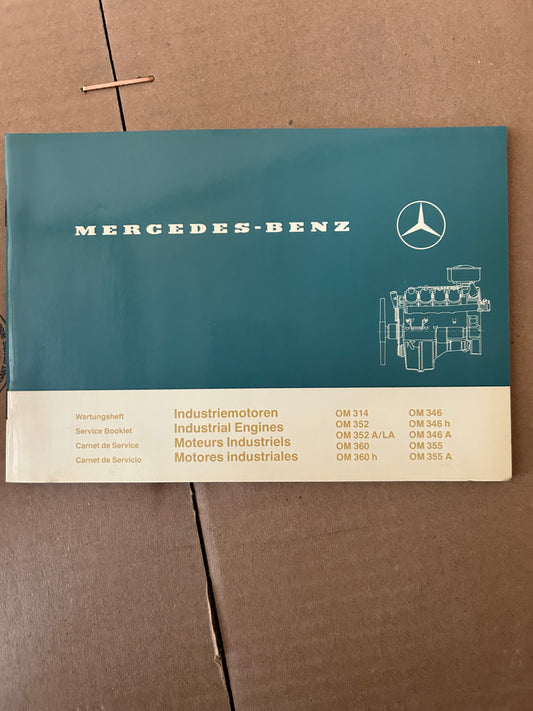 Mercedes-Benz _ Industrial Engines _ Service Booklet