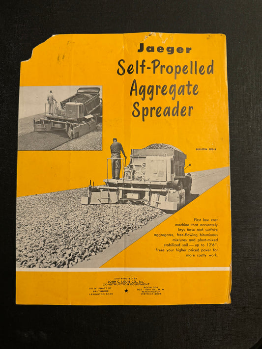 Jaeger _ Self-Propelled Aggregate Spreader