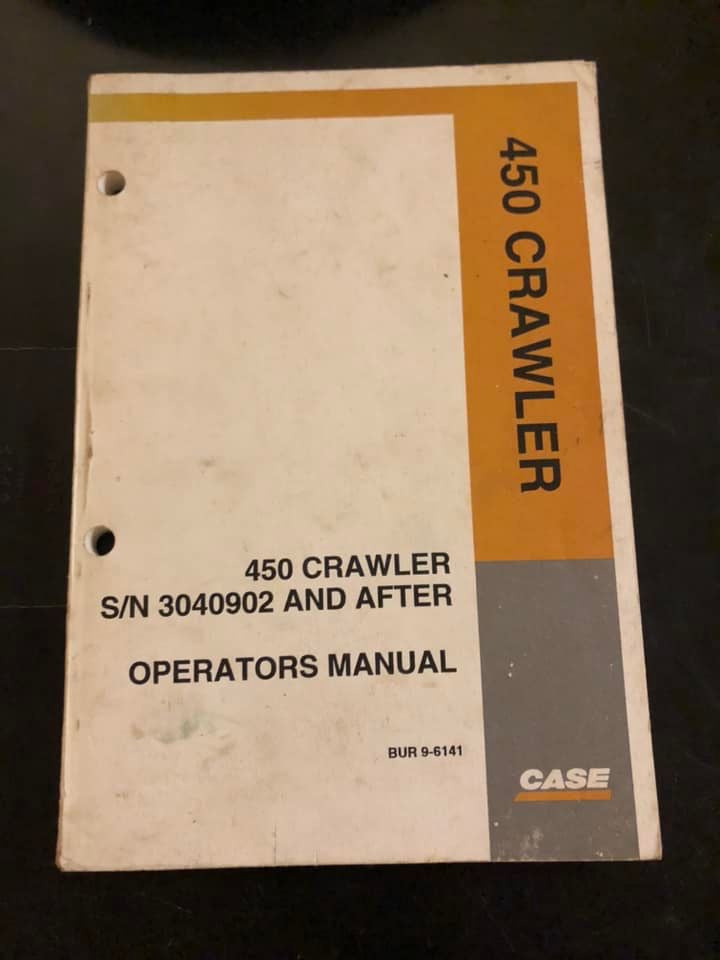 Case _ 450 Crawler _ Operator’s Manual