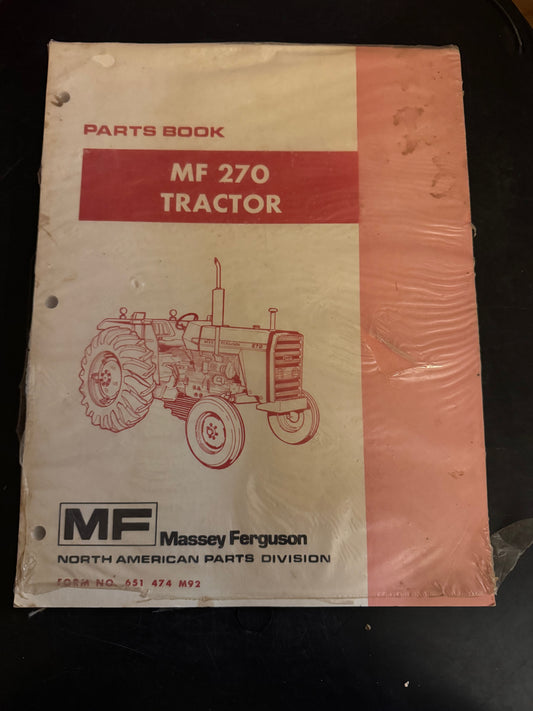 Massey Ferguson _ MF 270 Tractor _ Parts Manual