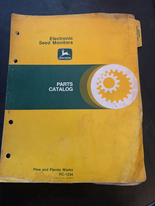 John Deere _ Electronic Seed Monitors _ Parts Catalog PC-1234