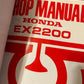 Honda Power Equipment Shop Manuals Binder