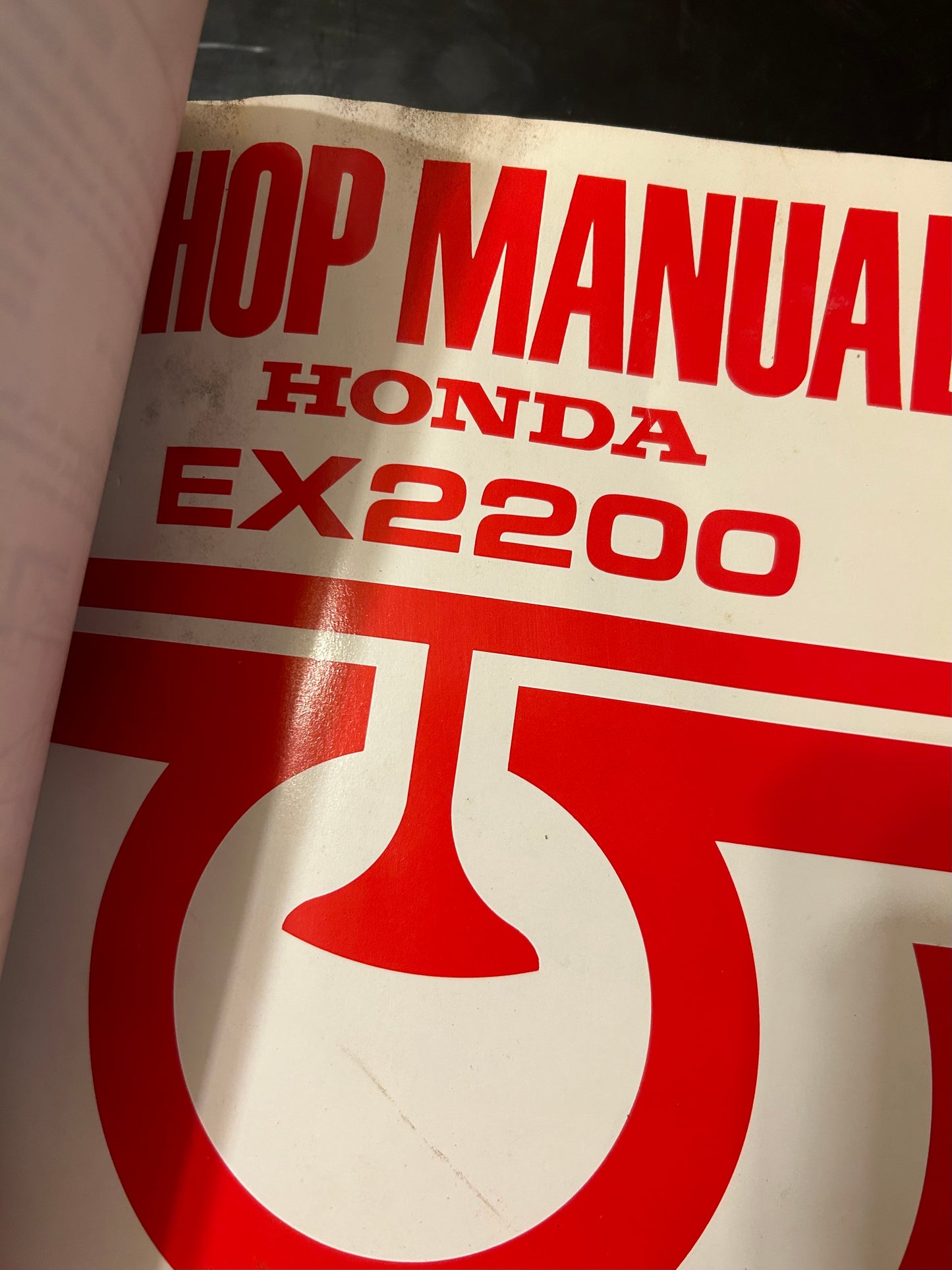 Honda Power Equipment Shop Manuals Binder