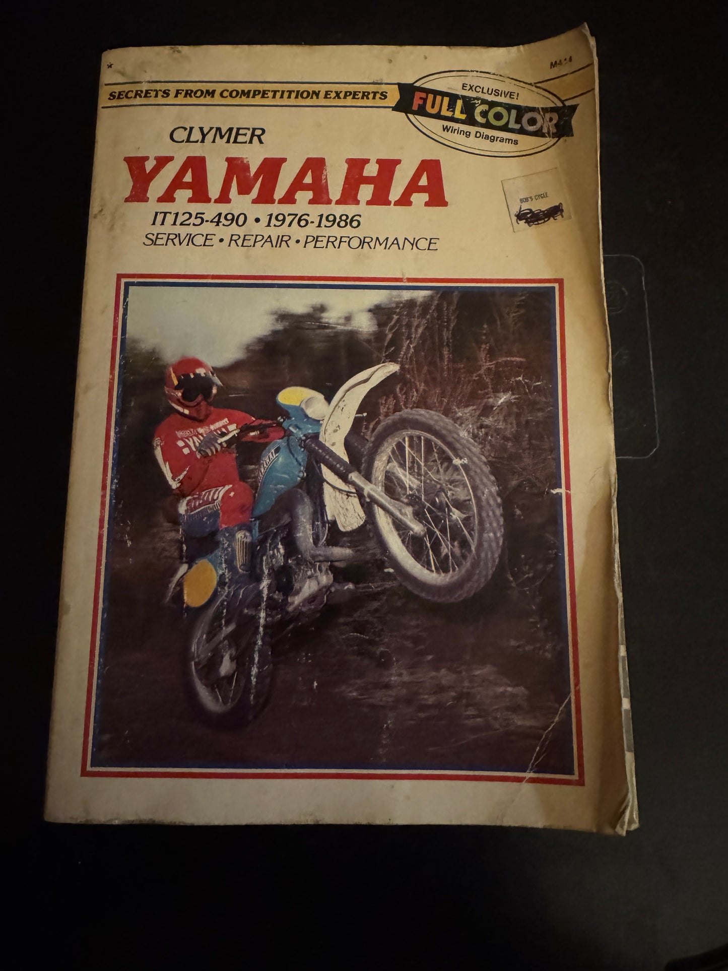 Clymer _ Yamaha IT125-490 • 1976-1986 _ Service • Repair • Performance