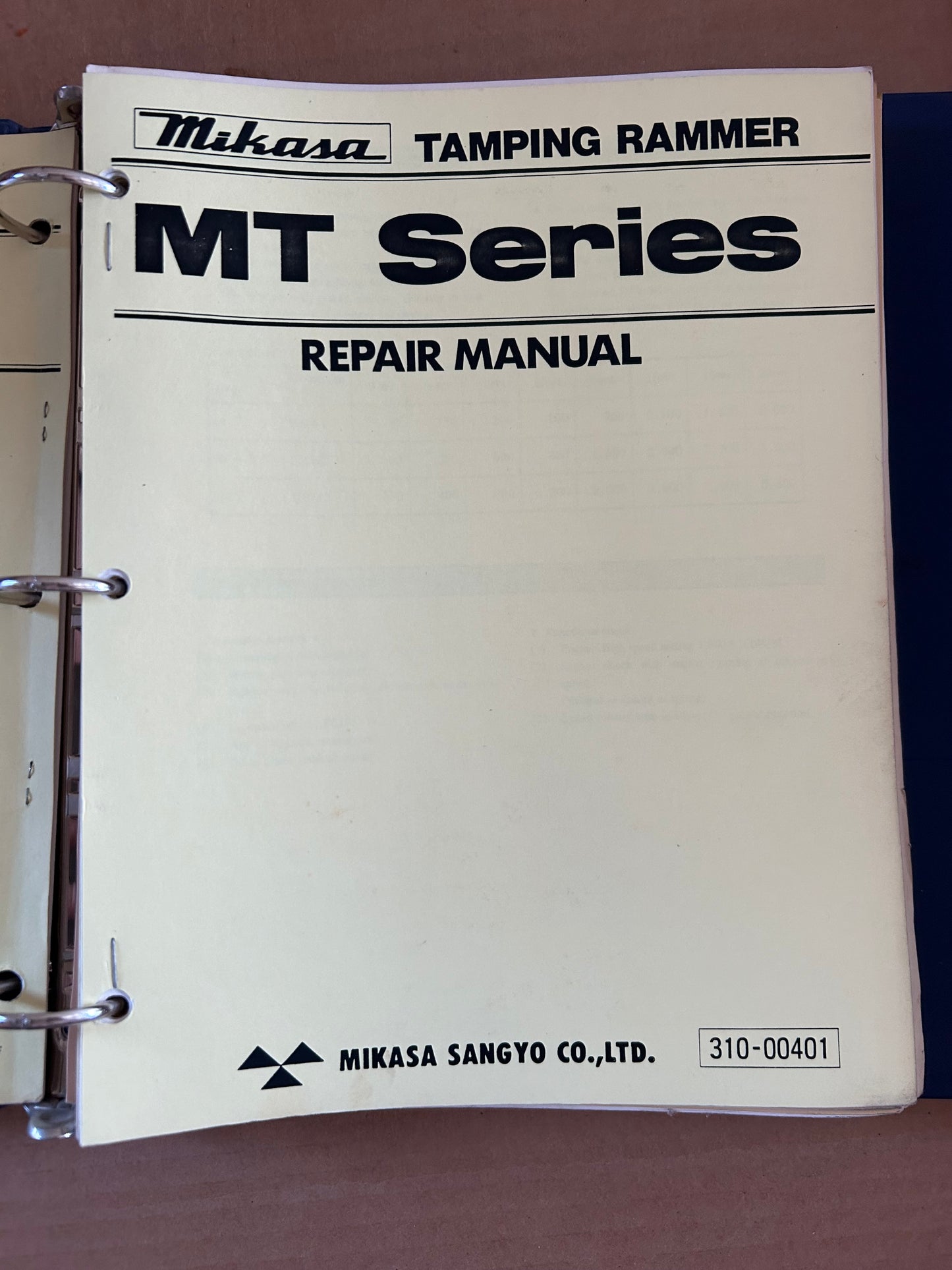 Mikasa _ Manuals Binder