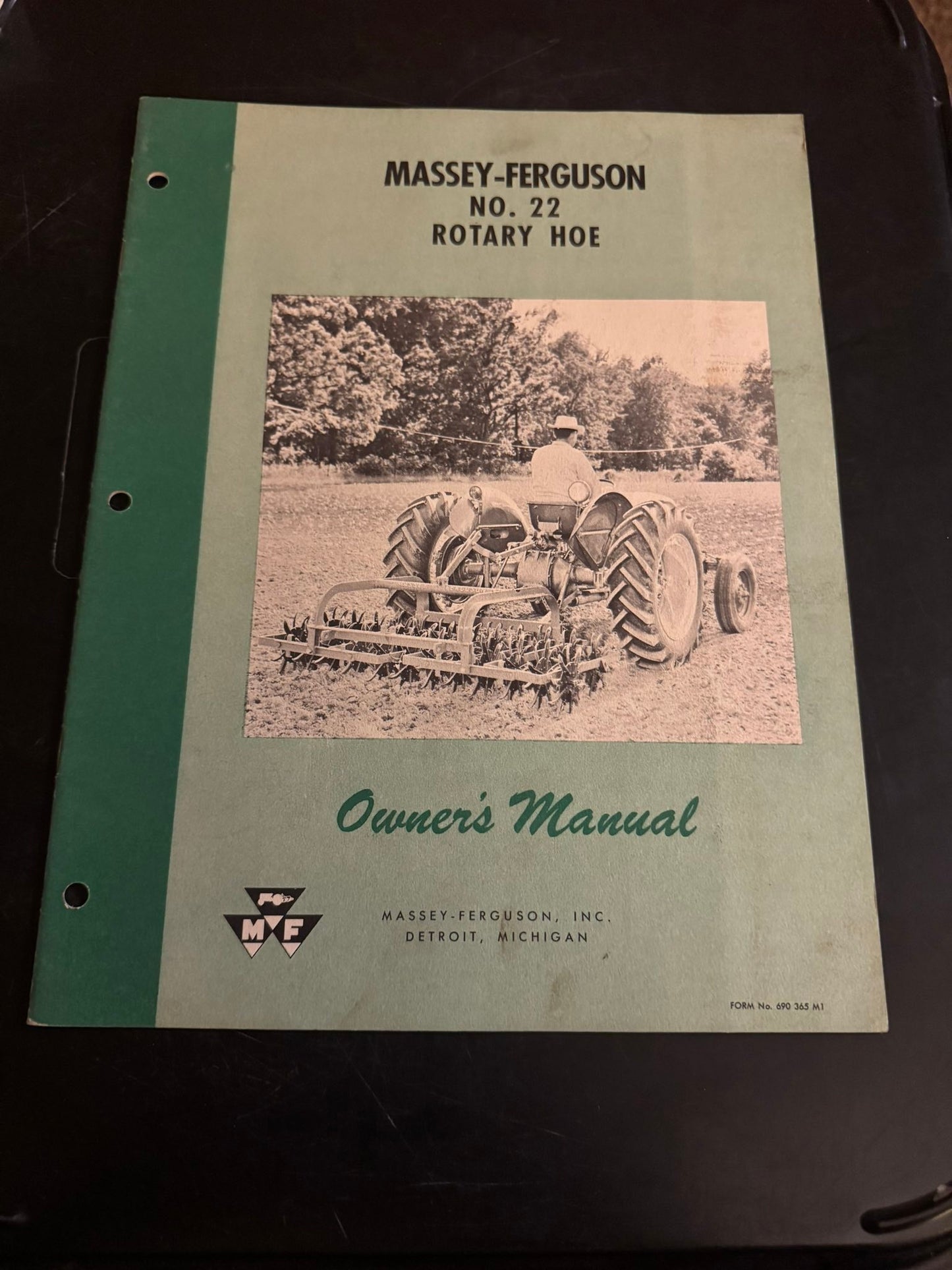 Massey _ no 22 Rotary Hoe _ Owner’s Manual