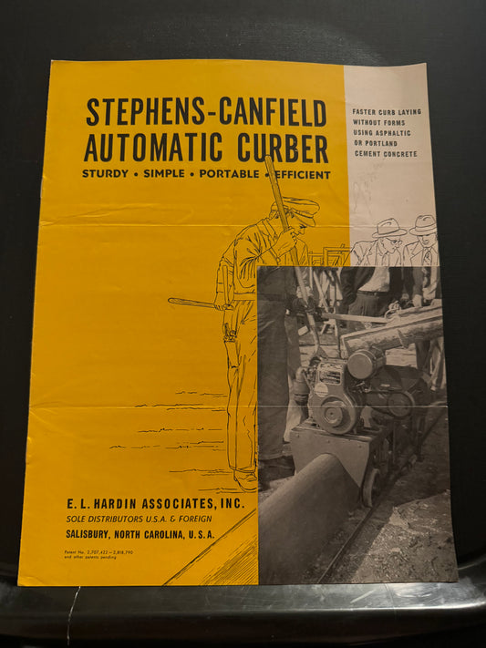 Stephens-Canfield Automatic Curber