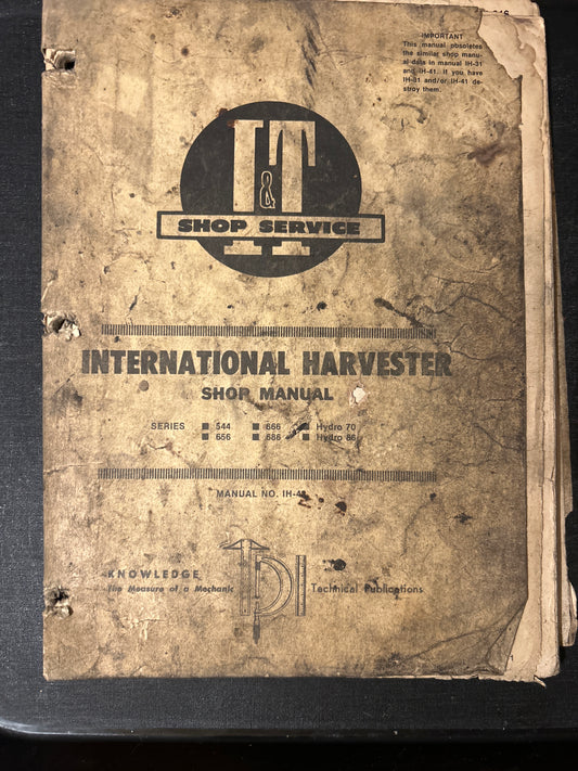 I&T _ International Harvester series 544, 656, 666, 686, Hydro 70 & Hydro 86 _ Shop Manual IH-43