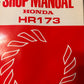 Honda Power Equipment Shop Manuals Binder #2