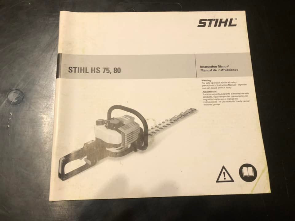 Stihl _ HS 75, 80 Instructions Manual