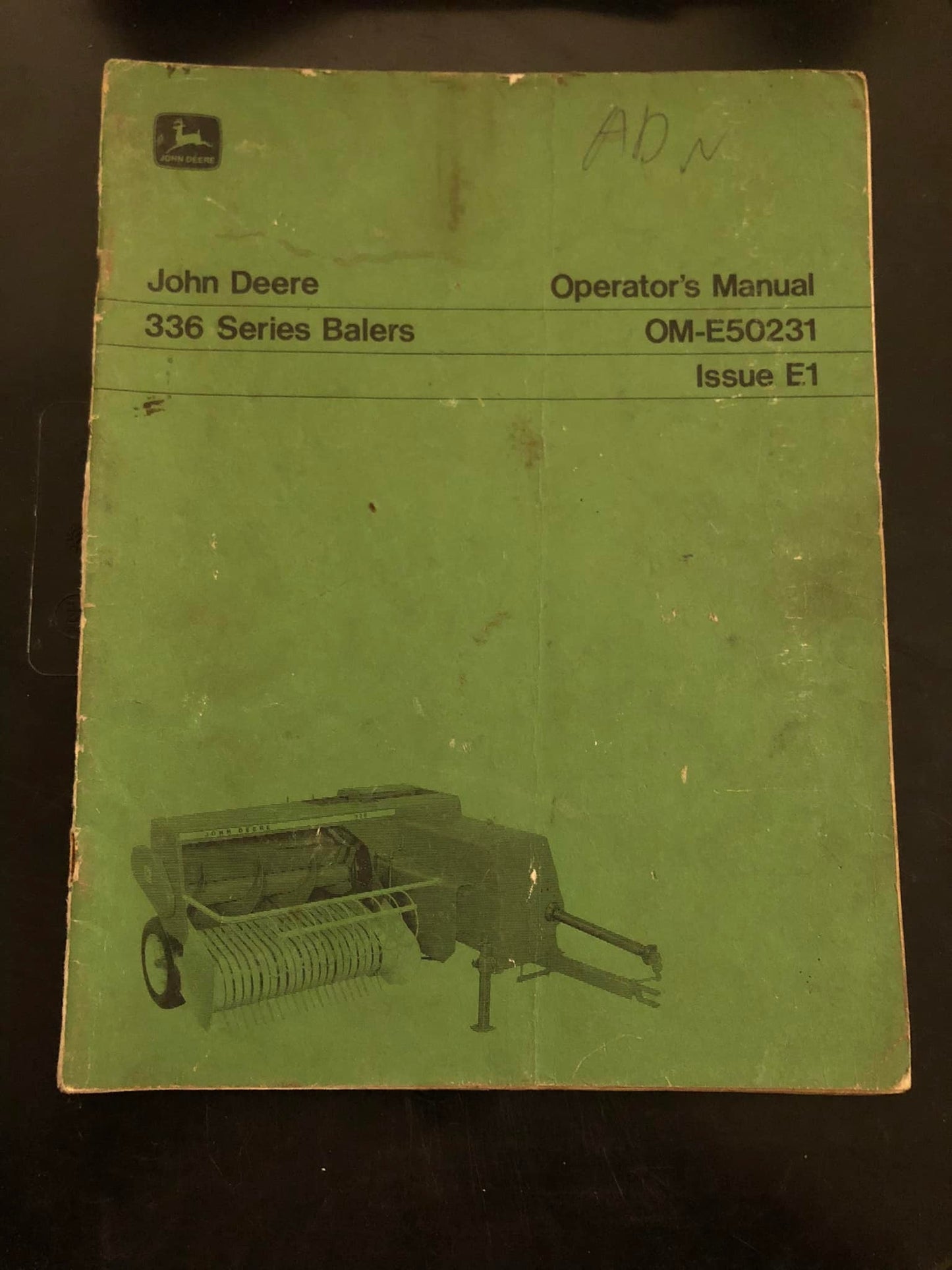 John Deere _ 336 Series Balers _ Operator’s Manual