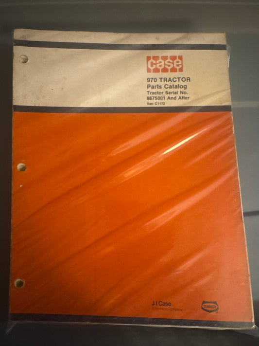 Case _ 970 Tractor Serial No. 8675001 & After _ Parts Catalog Rac C1172