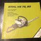 Stihl _ HS 75, 80 Instructions & Owner’s Manual