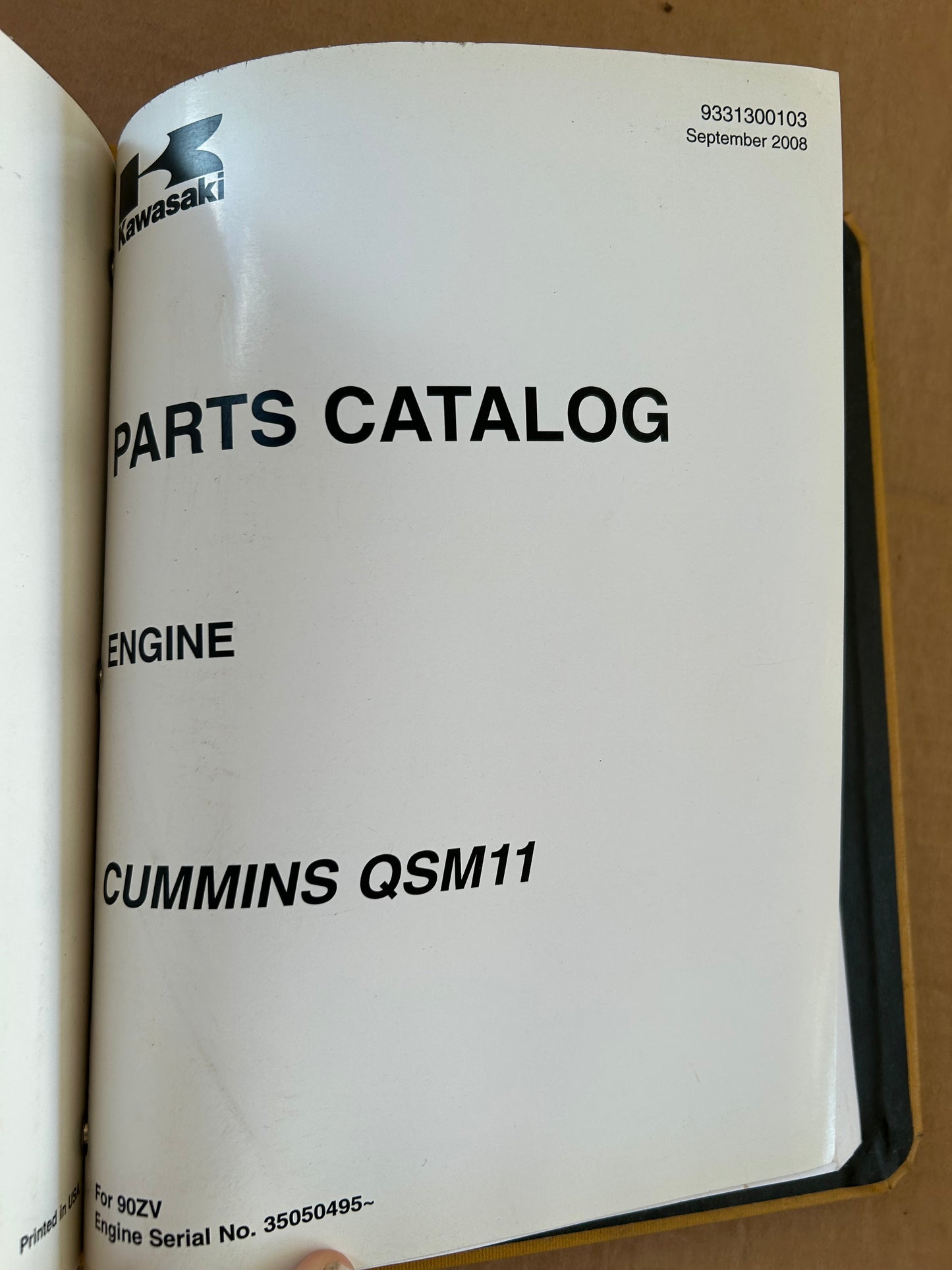 Kawasaki _ 90ZV Wheel Loader _ Binder