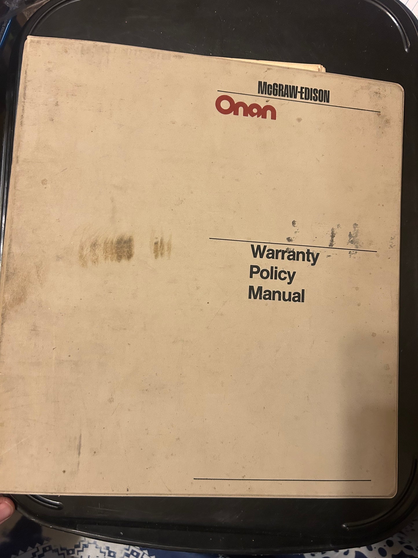 McGraw Edison _ Onan Warranty Policy Manual _ PM200C