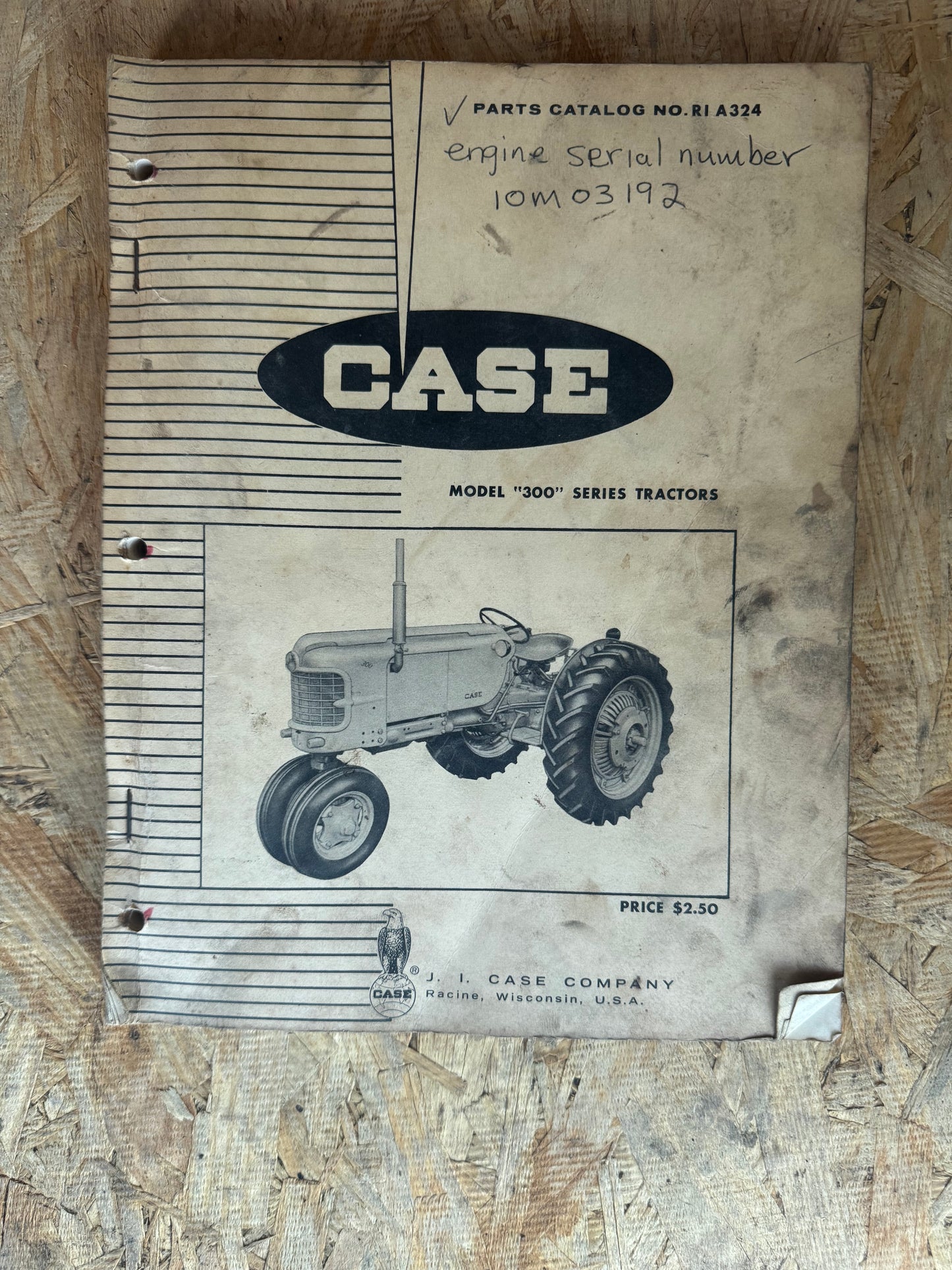 Case _ Model 300 Series Tractors _ Parts Catalog