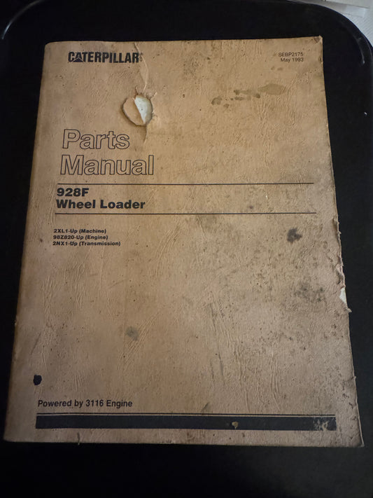 Caterpillar _ 928F Wheel Loader _ Parts Manual