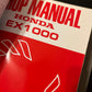 Honda Power Equipment Shop Manuals Binder