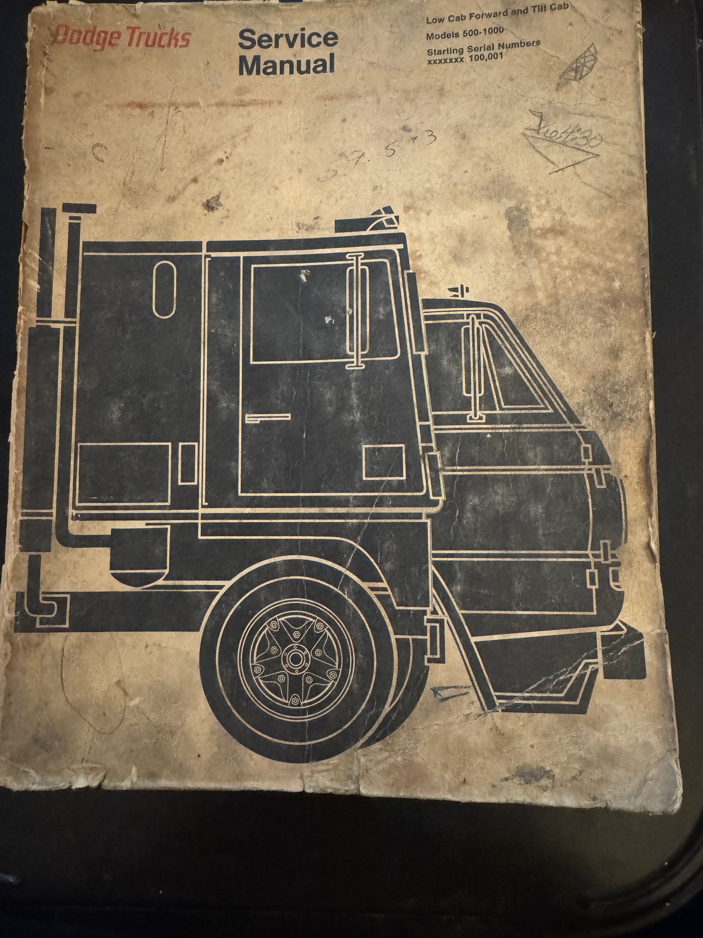 Dodge Trucks _  Low Cab Forward & Tilt Cab Model 500-1000 _ Service Manual