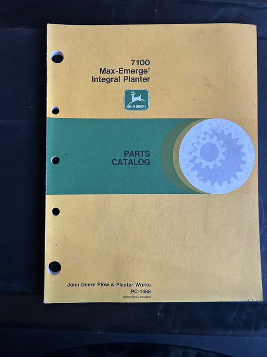 John Deere _ 7100 Max-Emerge Intergral Planter _ Parts Catalog PC-1468