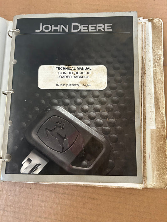 John Deere _ 310 Loader Backhoe _ Technical Manual TM-1036