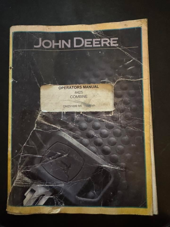 John Deere  _ 4425 Combine Manual