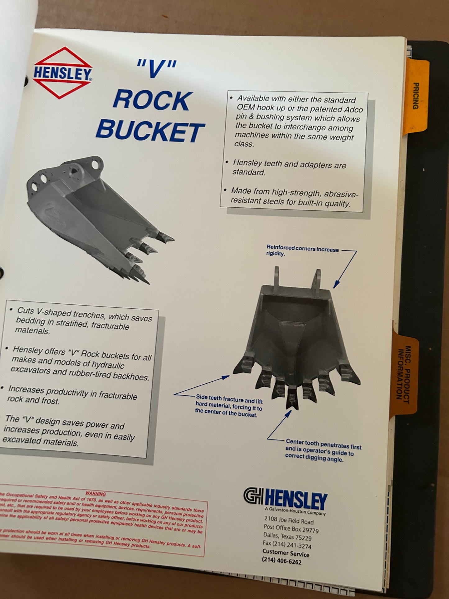Hensley _ Parts Catalogs