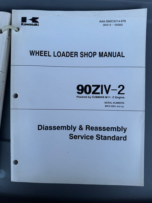 Kawasaki _ Wheel Loader 90ZIV-2 93213-00090 _ Shop Manual
