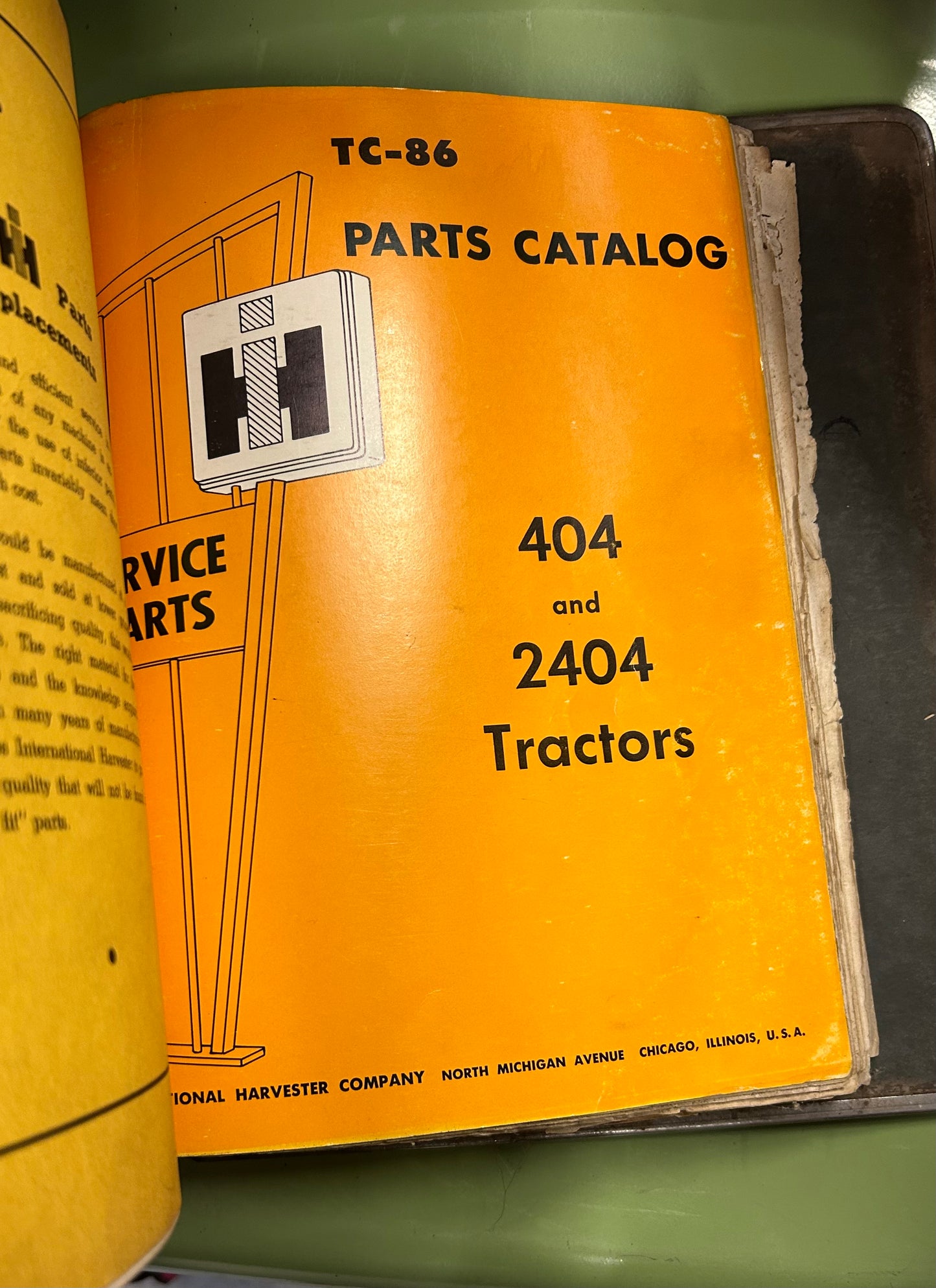 IH _ 404 & 2404 Tractors _ Parts Catalog TC-86